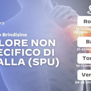 Dolore Non Specifico di Spalla – BARI